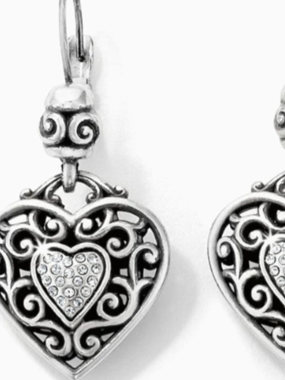 Brighton Reno Heart Earrings